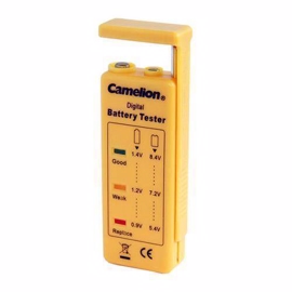 Camelion Batteritester for AA, AAA, C, D, 9V